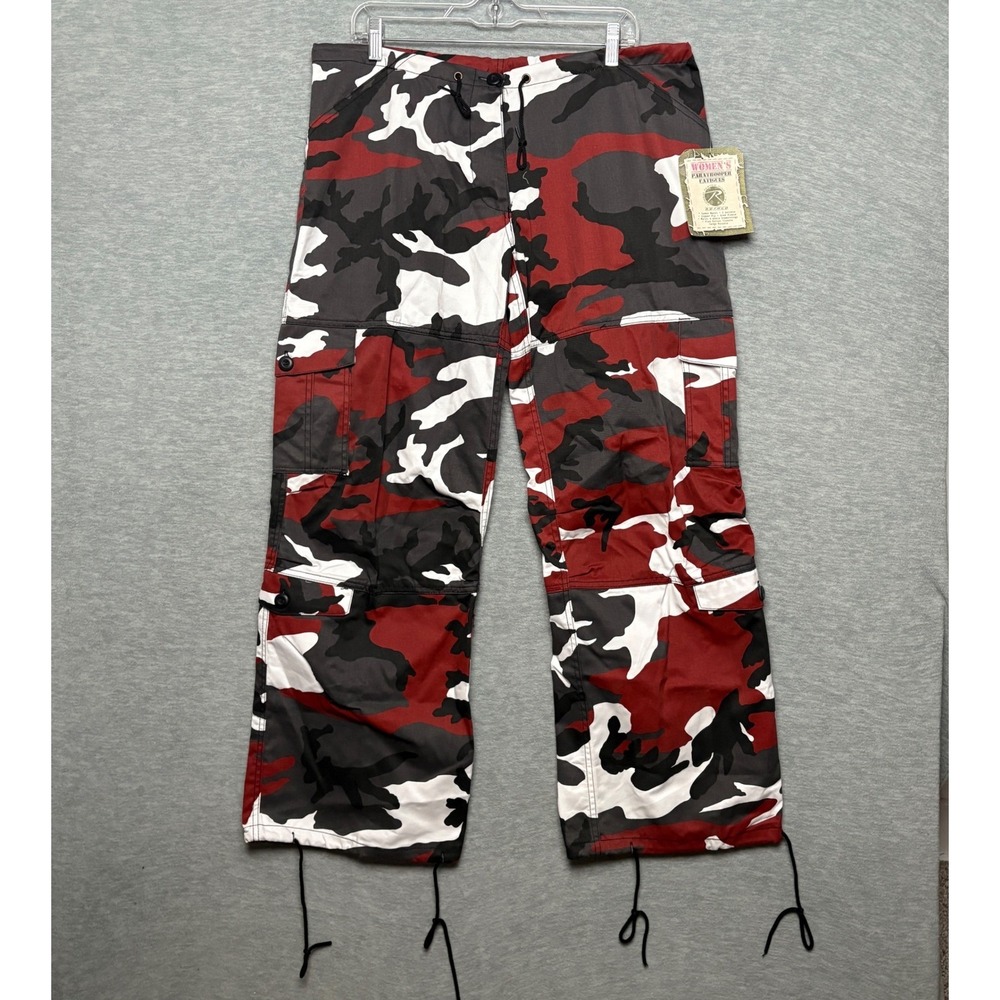Rothco Red Black White Camouflage Cargo Pants